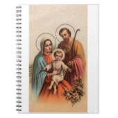 Die heilige Familie - Jesus, Maria und Joseph Notizblock (Vorderseite)