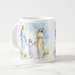Die heilige Familie Jumbo-Tasse