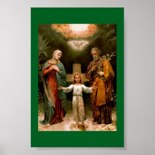  die Heilige Familie Karte Poster