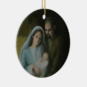 Die heilige Familie Keramikornament (Rechts)