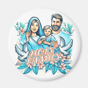 Die heilige Familie Magnet