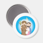 Die heilige Familie Magnet (Vorderseite/Rückseite)