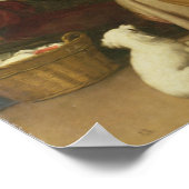 Die heilige Familie mit dem kleinen Vogel, c.1650 Poster (Ecke)