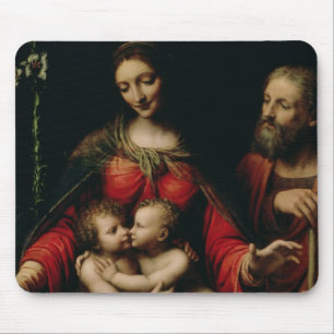 Die heilige Familie mit dem Säugling Johannes Mousepad