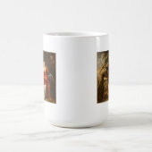Die heilige Familie mit Heiligen Kaffeetasse (Mittel)