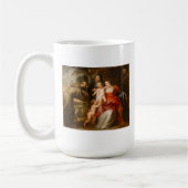 Die heilige Familie mit Heiligen Kaffeetasse (Links)