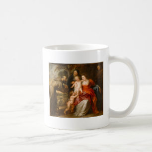 Die heilige Familie mit Heiligen Kaffeetasse