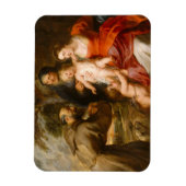 Die heilige Familie mit Heiligen Magnet (Vertikal)