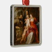 Die heilige Familie mit Heiligen Ornament Aus Metall (Rechts)