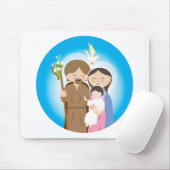 Die heilige Familie Mousepad (Mit Mouse)