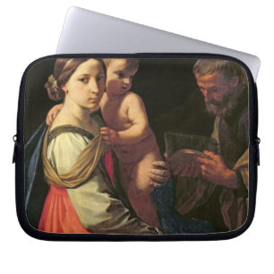 Die heilige Familie (Öl auf Leinwand) 2 Laptopschutzhülle