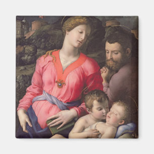 Die Heilige Familie Panciatichi, c.1530-32 (Öl auf Magnet