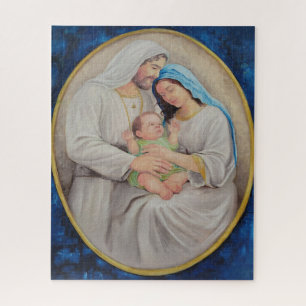 Die Heilige Familie: Porträt der göttlichen Liebe Puzzle