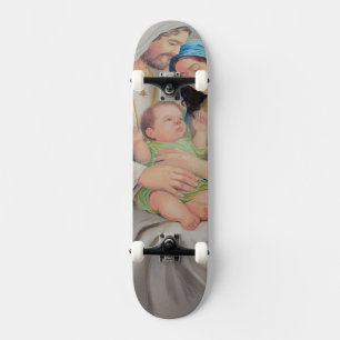 Die Heilige Familie: Porträt der göttlichen Liebe Skateboard
