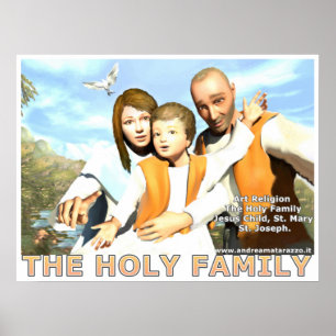 Die heilige Familie Poster