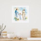 Die heilige Familie Poster (Küche)