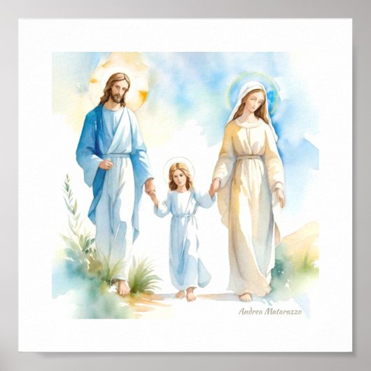 Die heilige Familie Poster (Vorne)
