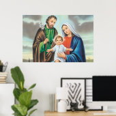 Die heilige Familie Poster (Heimbüro)