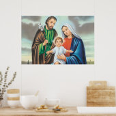 Die heilige Familie Poster (Küche)