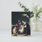 Die heilige Familie Postkarte (Stehend Vorderseite)
