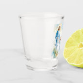 Die heilige Familie Schnapsglas (Links)