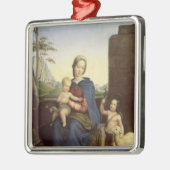 Die heilige Familie Silbernes Ornament (Links)