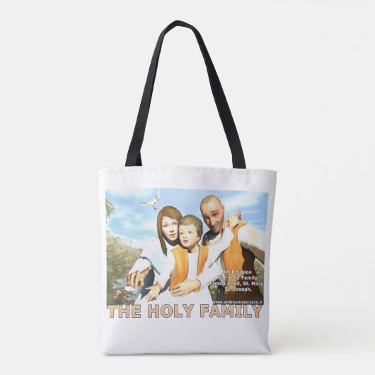 Die heilige Familie Tasche (Rückseite)