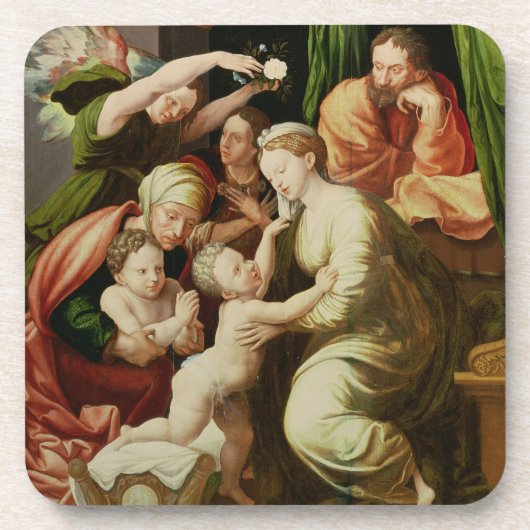 Die heilige Familie Untersetzer (Vorderseite)