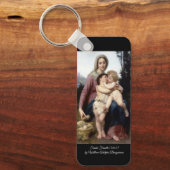 Die heilige Familie von Bouguereau Schlüsselanhänger (Vorderseite)
