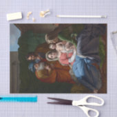 Die heilige Familie von Joseph Paelinck Seidenpapier (Handwerk)