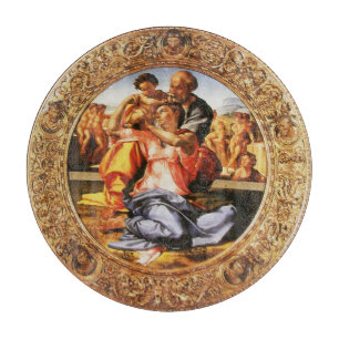 Die heilige Familie von Michelangelo Buonarroti Schneidebrett