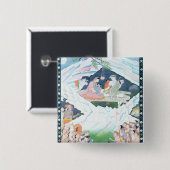 Die heilige Familie von Shiva und von Parvati Button (Vorne & Hinten)