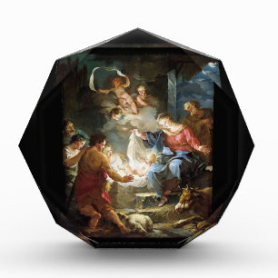 Die Heilige Geburt in Bethlehem Fotoblock