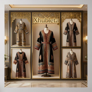 Die heilige Geometrie von Xhubleta Poster