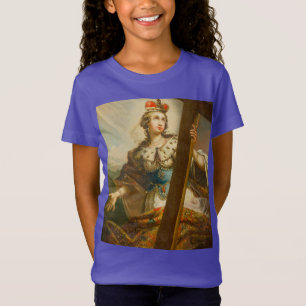 Die Heilige Helena mit dem wahren Kreuz Heilige Ku T-Shirt