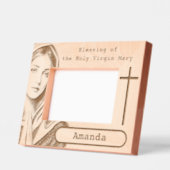 Die heilige Jungfrau Mary Geätzte Rahmen (Links)