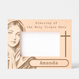 Die heilige Jungfrau Mary Geätzte Rahmen