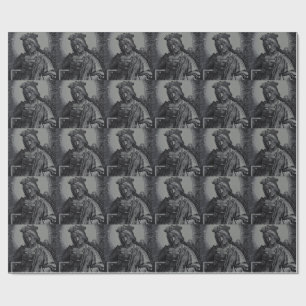 Die heilige Katharina von Alexandrien von Lucas va Geschenkpapier