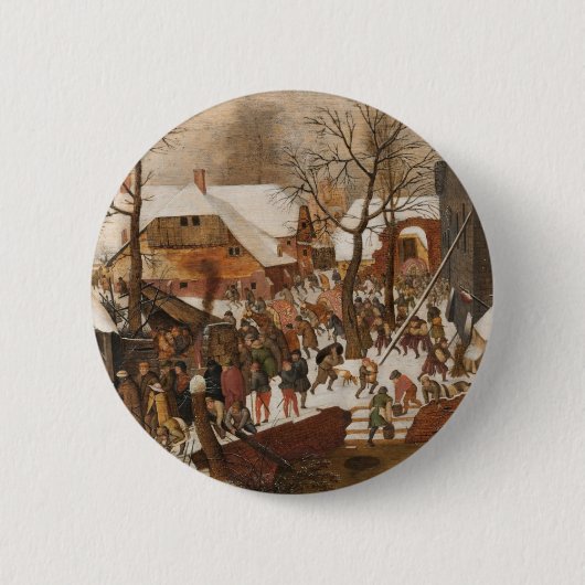 Die Heilige Krippe der Renaissance Button (Vorderseite)
