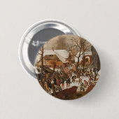 Die Heilige Krippe der Renaissance Button (Vorne & Hinten)