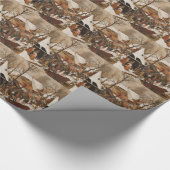 Die Heilige Krippe der Renaissance Geschenkpapier (Ecke)