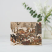 Die Heilige Krippe der Renaissance Postkarte (Stehend Vorderseite)