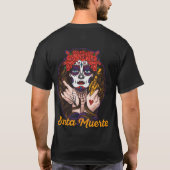 Die heilige Lady des Todes T-Shirt (Rückseite)