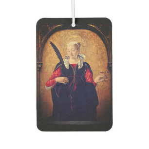 Die Heilige Lucia von Francesco del Cossa Autolufterfrischer