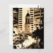 Die heilige Maria der sieben Trauern Postkarte (Vorne/Hinten)