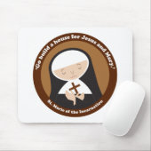 Die heilige Marie der Inkarnation Mousepad (Mit Mouse)