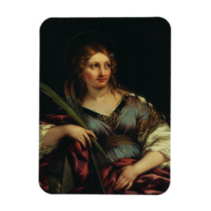 Die heilige Martina von Rom von Pietro Berrettini Magnet