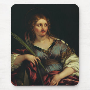 Die heilige Martina von Rom von Pietro Berrettini Mousepad