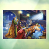 Die heilige Nacht Fensteraufkleber (Blatt 3)