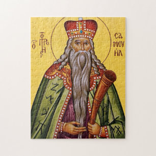 Die heilige Prophet Samuel orthodox christliche Ik Puzzle